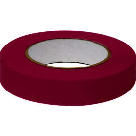 Labeling Tape, 1" x 60 Yds., Maroon, 3 Rolls/Case