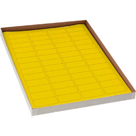 Cryo 43 x 19mm For Cryovials, Yellow, 20 Sheets, 52 Label/Sheets