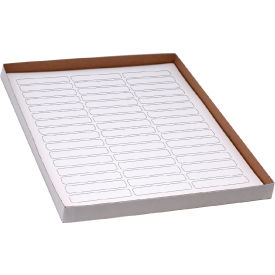 Cryo 64 x 13mm For Racks & Boxes, White, 20 Sheets, 60 Label/Sheets