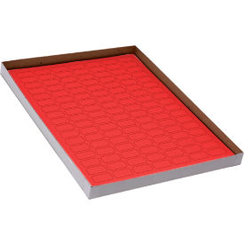 Cryo 24 x 13mm For 0.5mL Tubes, Red, 20 Sheets, 119 Label/Sheets