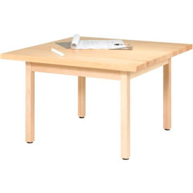 Four-Student Almond Craft Table - 48" X 48"
