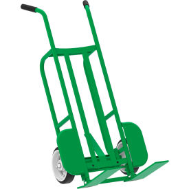 Steel Mini Pallet Truck with Brake, 1000 lb Capacity, Green