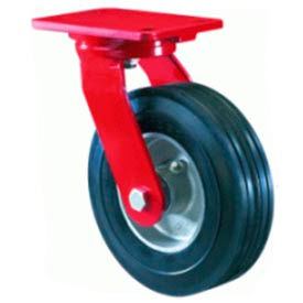 Cush-N-Flex Forged Swivel 8 x 2-1/2 Super-Flex Roller 500 Lb. Caster
