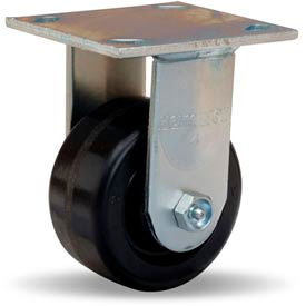 Standard Cold Forged Rigid 4 x 2 Plastex Roller 800 Lb Caster