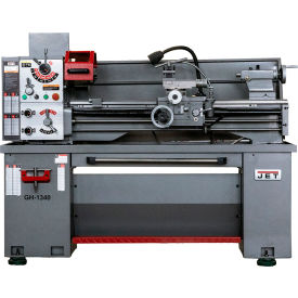 13" x 40" Gear Head Lathe with Acu-Rite 203 DRO & Taper Attachment Kit, 230V