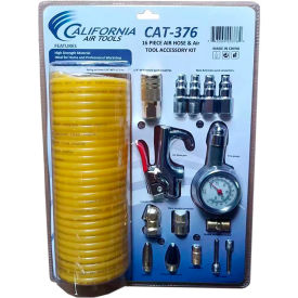 16 Piece Air Hose & Air Tool Accessory Kit