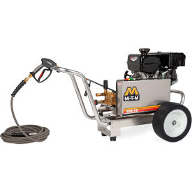 CBA Aluminum Gas Pressure Washer w/OHV Gasoline Engine, Recoil, 4000 PSI