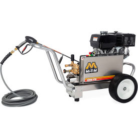 Aluminum Gas Pressure Washer w/Honda GX390 OHV Gasoline Engine, Recoil, 3.4 GPM