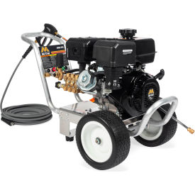 CA Aluminum Gas Pressure Washer with OHV Gasoline Engine, Recoil, 4000 PSI