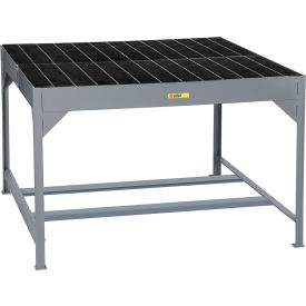 Welder's Table, Removable Bar Grating, 51"W x 48"D