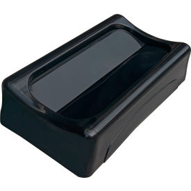 Crusader Thin Container Drop Shot Lid For 16 Gallon Slim Can, Gray