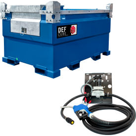 DEFCube 597 Gallon DEF Transfer Tank, 12V/9 GPM Pump Kit & Level Gauge