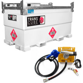 TransCube 552 Gallon Double Walled Diesel Storage Tank, 115V/12 GPM Pump Kit