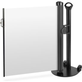 Plus Single Mobile Stand, Flush Mount Latch, Blank White