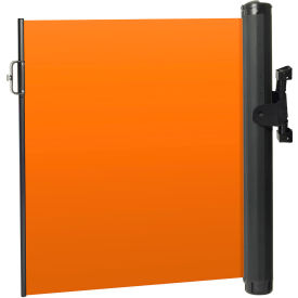 ZonePro Plus Universal Mounted Barrier Push-Through Latch Blank Orange
