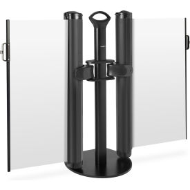 Plus Dual Mobile Stand, Push-Through Latch, Blank White