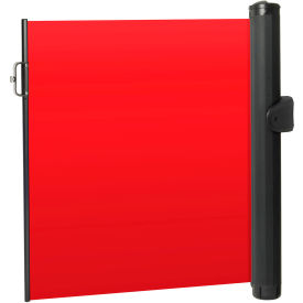 ZonePro Plus Universal Mounted Barrier Push-Through Latch Blank Red