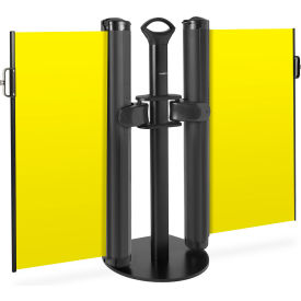 Plus Dual Mobile Stand, Industrial Hook, Blank Yellow