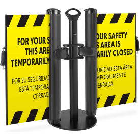 ZonePro Plus Dual Mobile Stand, Industrial Hook, PrePrinted Yellow