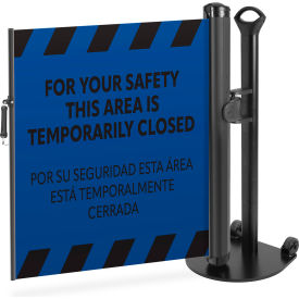 Plus Single Mobile Stand, PrePrinted Blue, Industrial Hook