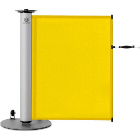 Single Mobile Stand, Mesh, No Print, Yellow