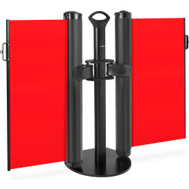 Plus Dual Mobile Stand, Flush Mount Latch, Blank Red