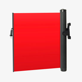 Plus Elastomer Mounted Barrier, Industrial Hook, Blank Red