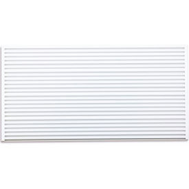 Wall-Mount LabWall Panel, 4"W x 2"H, White