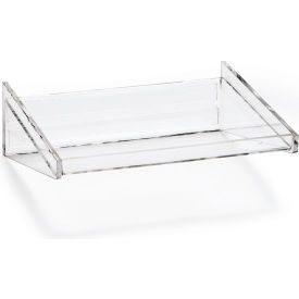 LabWall 8" Shelf, 8-3/8"W x 7-13/16"D x 2-13/16"H, Clear