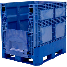 Bulkbox Plastic Runners, 48"L x 40"W x 46"H, 1200 lb. Capacity