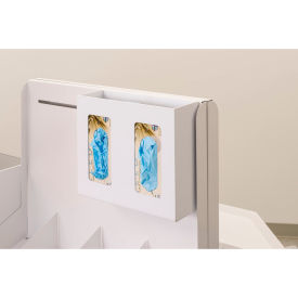 LabWall Double Glove Box Dispenser, 11-3/4"W x 4"D x 10"H