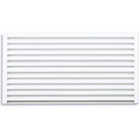 Wall-Mount LabWall Panel, 2"W x 1"H, White