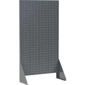 1-Sided Louvered Rivet Floor Rack, 13-1/2"W x 66-3/8"H