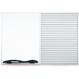 LabWall Panel and Whiteboard, 36"W x 24"H, White