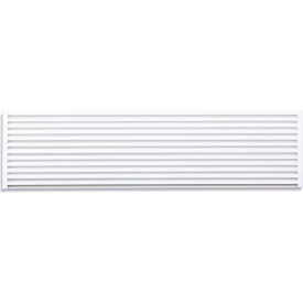 Wall-Mount LabWall Panel, 4"W x 1"H, White