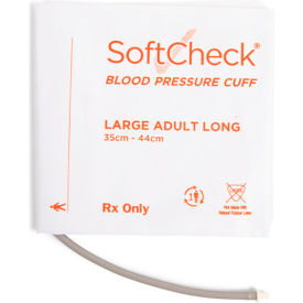 NIBP Cuff-Disposable, X-Large Adult (Bayonet Hoses Only), White
