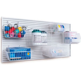 LabWall Panel Bundle Plus Bins and Baskets, 4'W x 2'H