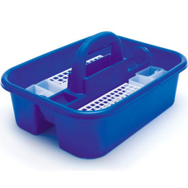 Phlebotomy Tote w/Bin Cups & Tube Racks, Blue