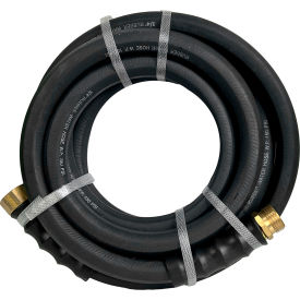 Heavy-Duty Rubber Water Hose, 3/4"Dia. x 15L