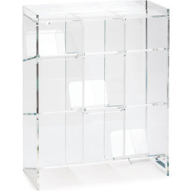 LabWall Tube Dispenser, 12"W x 16"H, Clear