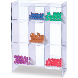Blood Collection Acrylic Tube Rack, Clear