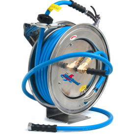 Stainless steel Water Hose Reel 1/2" x 50'