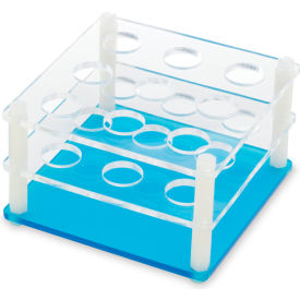 Compact Tube Racks For 13mm Tubes, Clear, Pack of 2