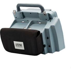 Lifepak 15 Back Pouch, Accessory Storage, Black