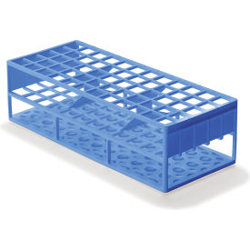 Tube Rack for 17mm Tubes, Acetal Resin, Blue, Pack of 2