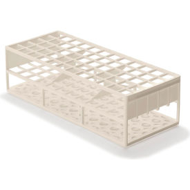 Tube Rack for 17mm Tubes, Acetal Resin, White, Pack of 2