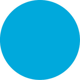 Dot Labels, 3/4" Dia., Blue, 1000/Pack