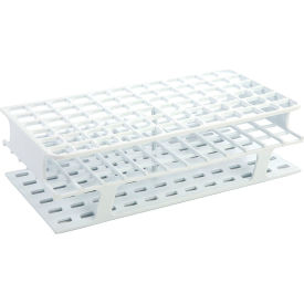OneRack Durable Tube Rack, 16mm, Polypropylene, White, Pack of 8
