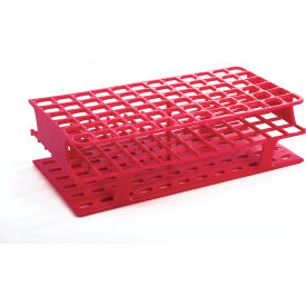 OneRack Durable Tube Rack, 16mm, Polypropylene, Magenta, Pack of 8