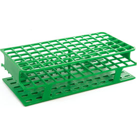 OneRack Durable Tube Rack, 16mm, Polypropylene, Green, Pack of 8
